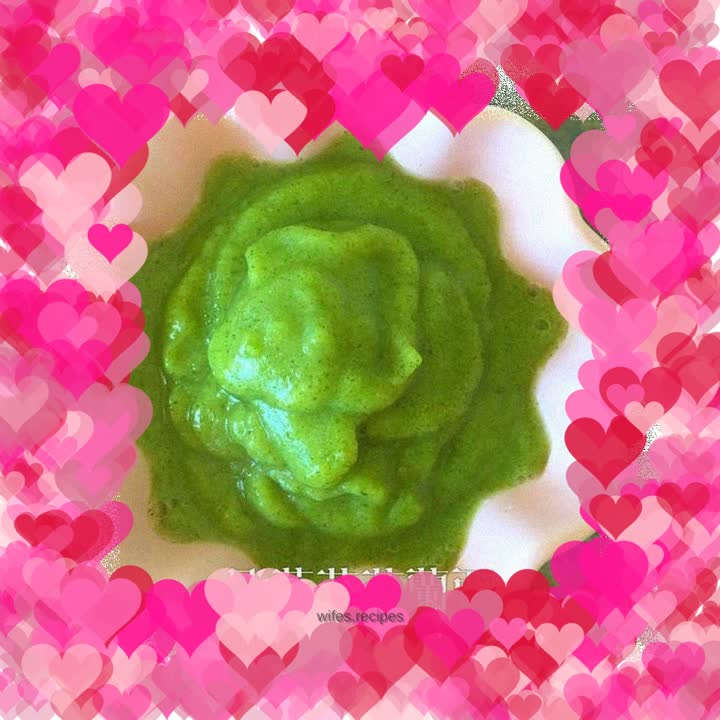 Broccoli puree
