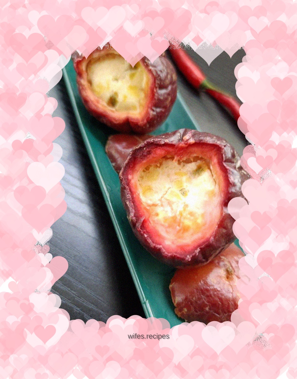 Passion fruit custard