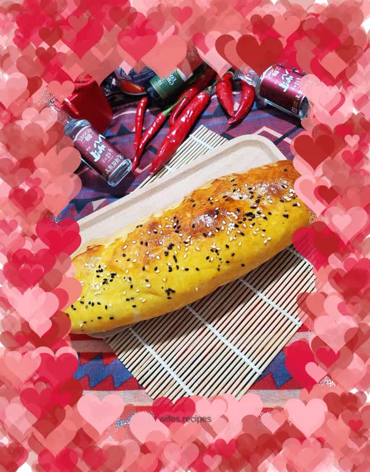 Purple sweet potato bread