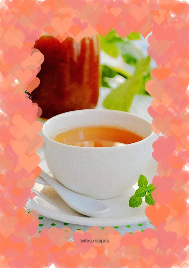 Honey grapefruit tea