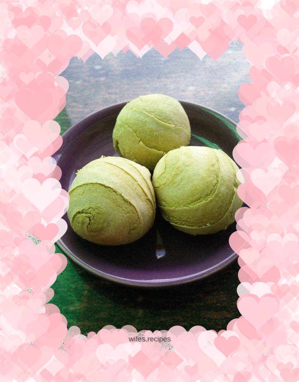 Matcha red bean cake