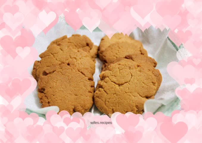 Butter Peanut Butter Handmade Cookies