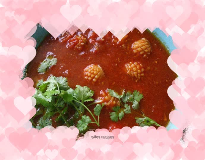 Elated-(Abalone with Tomato Sauce)