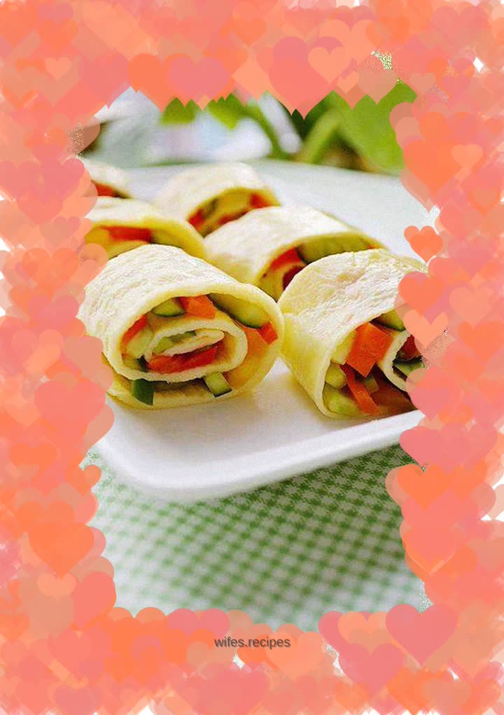 Vegetable egg roll