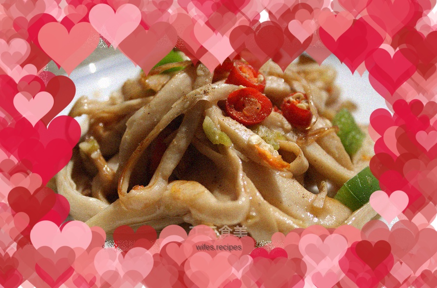 Shredded King Oyster Mushrooms with Fresh Peppers [GOURMETmaxx Western Chef Machine Version]