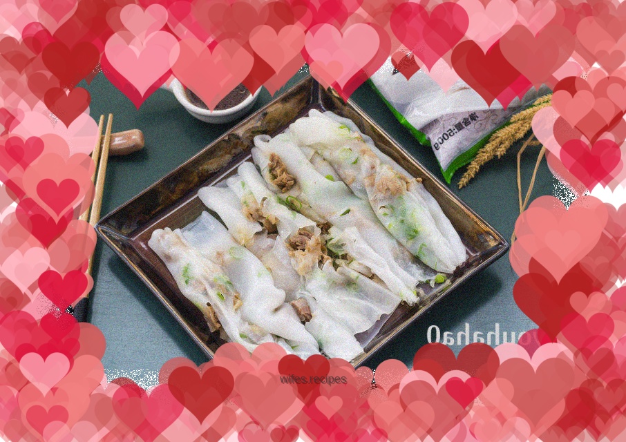 Braised Pork Rice Roll