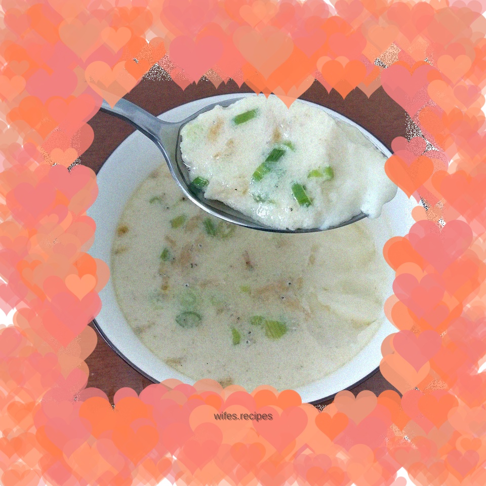 Whitebait egg custard