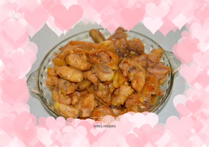 Stir-fried chicken with ginger