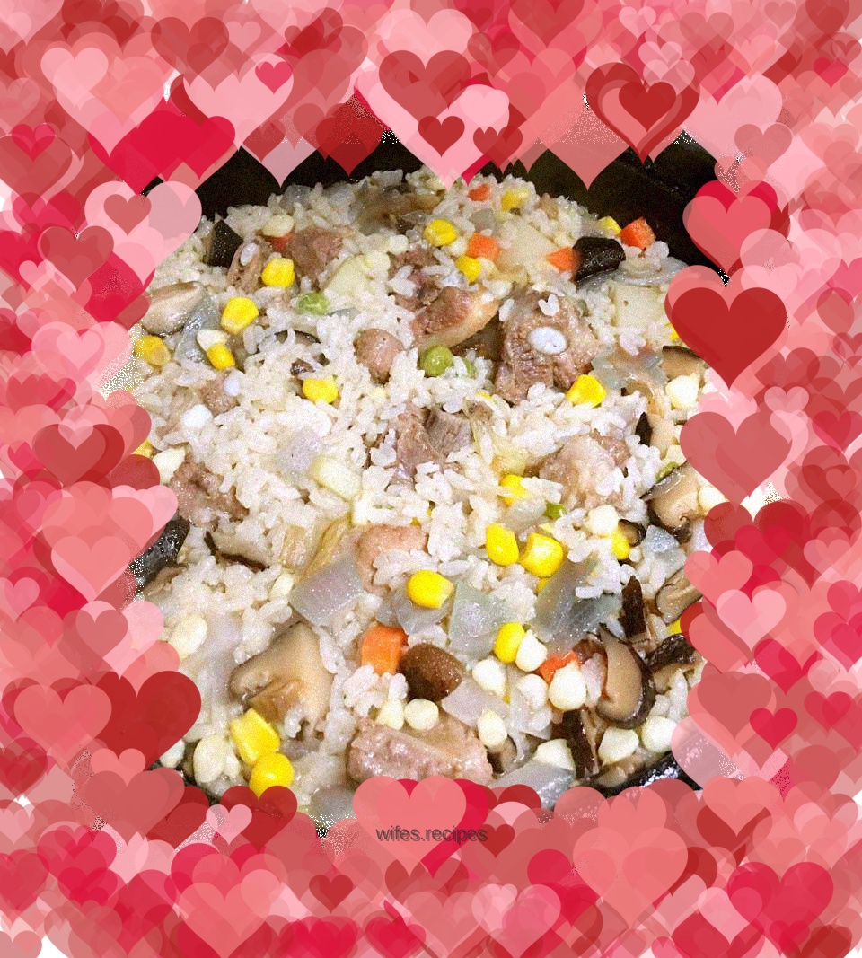 Pork Ribs Claypot Rice