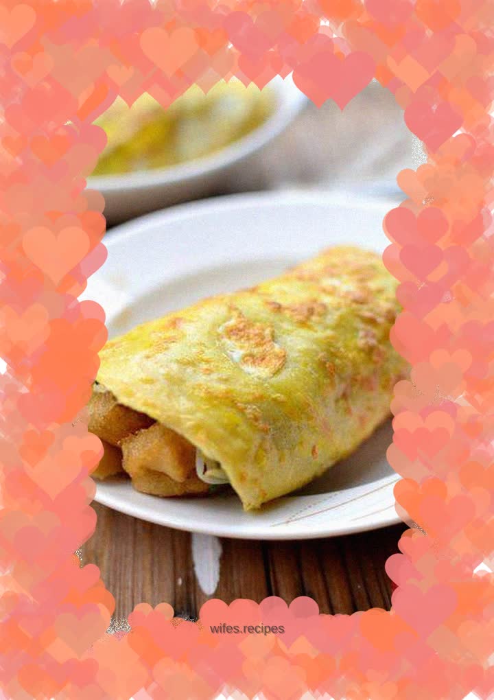 【Family version of pancake fruit】