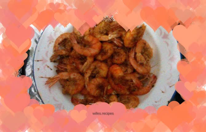 Salt and pepper fried shrimp