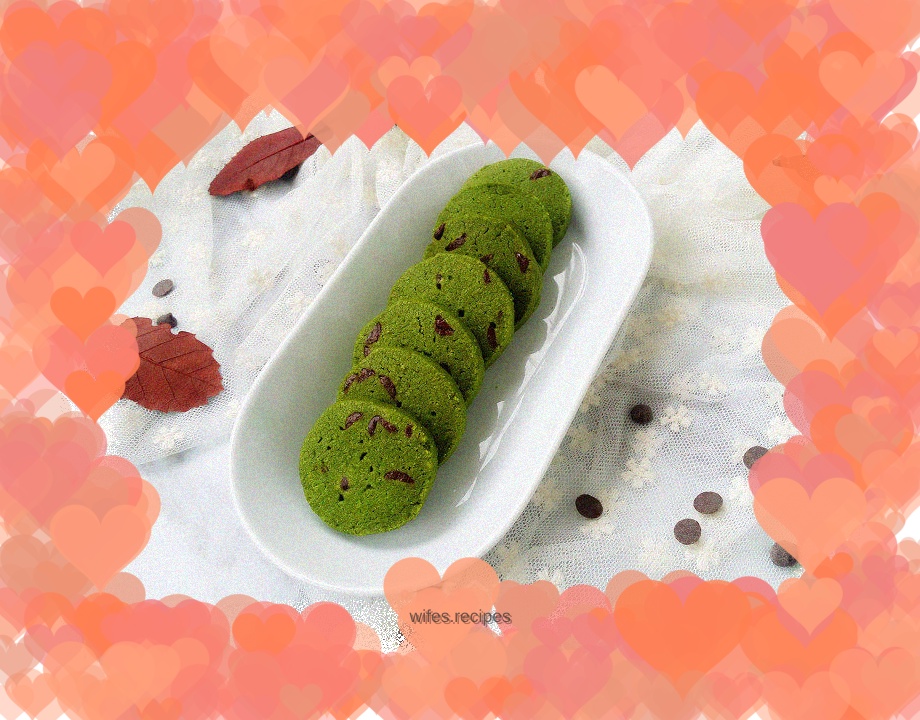 Matcha Chocolate Chip Cookies