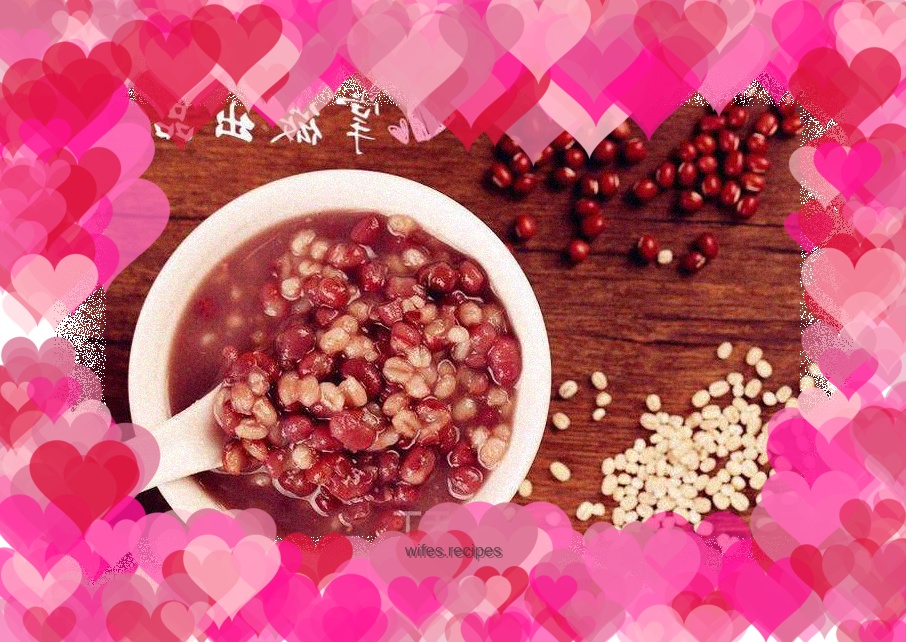 Red bean and barley soup