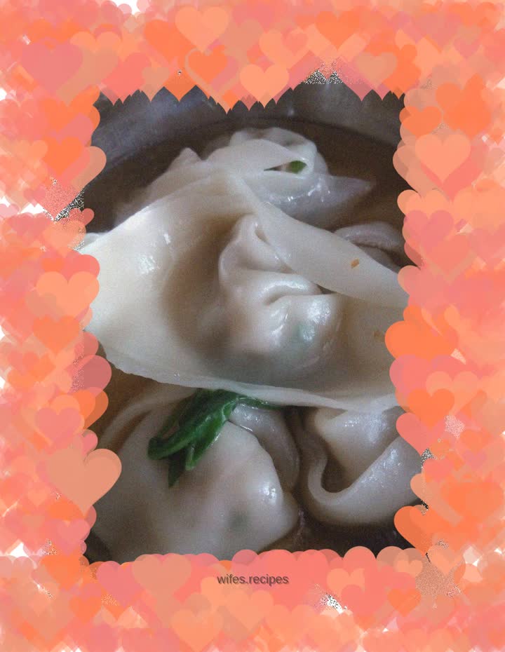 Fragrant little wontons