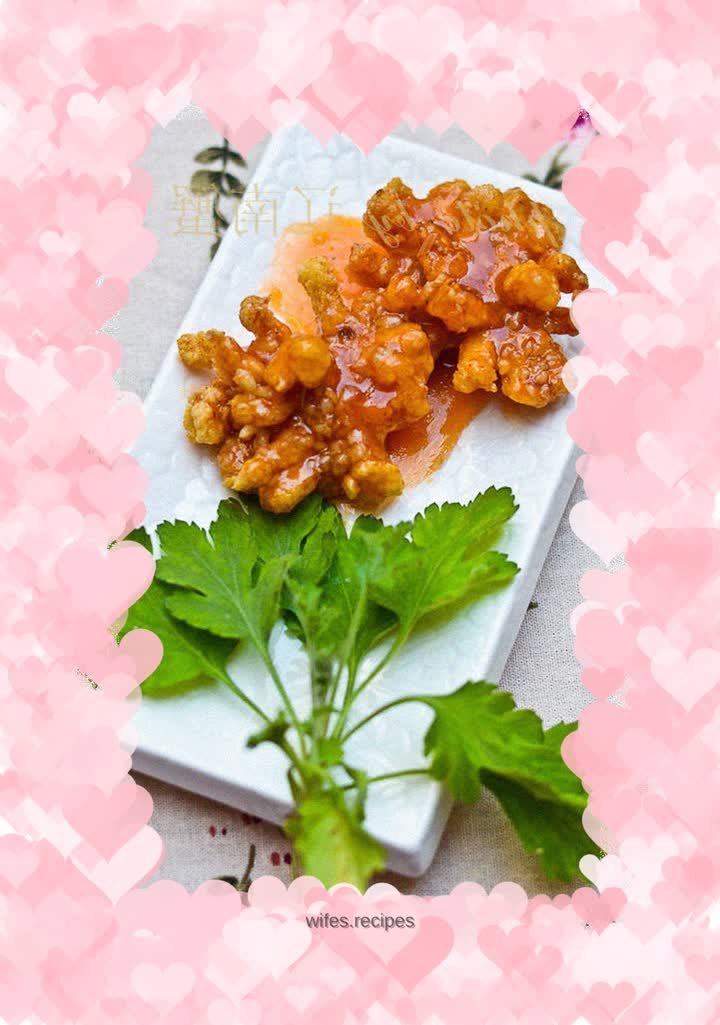 Sweet and Sour Chrysanthemum Pork Pork