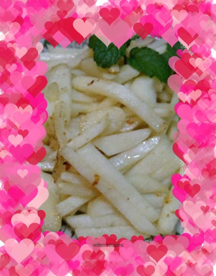 Stir-fried sweet potatoes