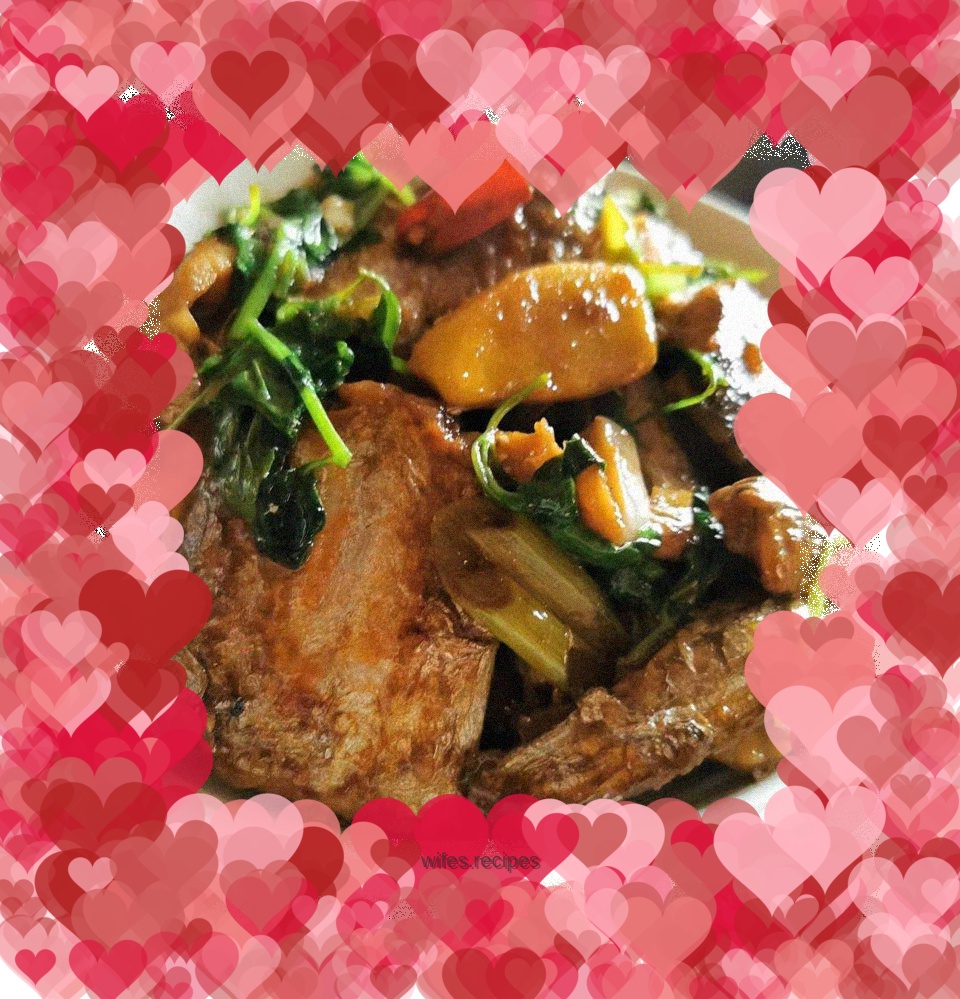 Braised hairtail fish