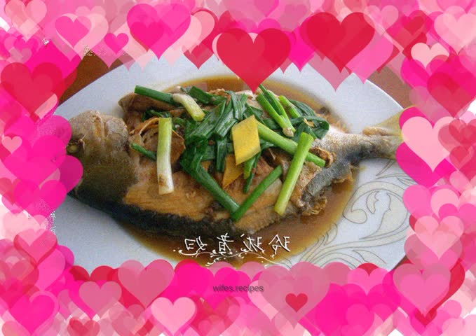 Braised Pomfret