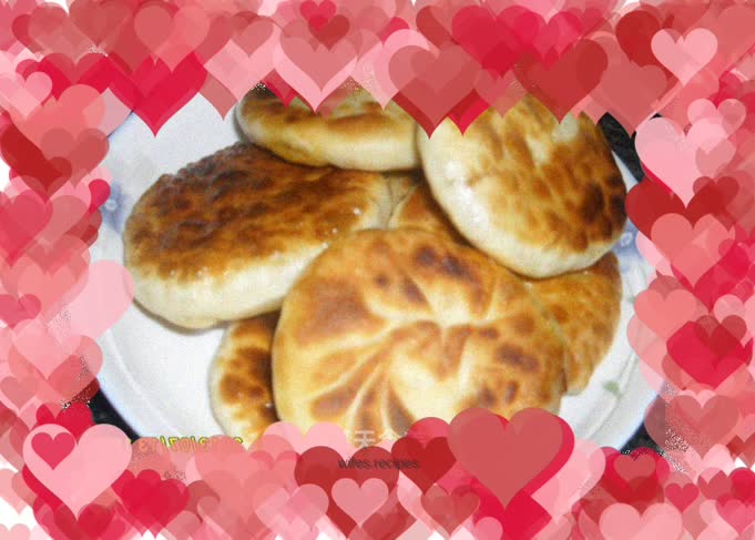 Assorted vegetable pancakes