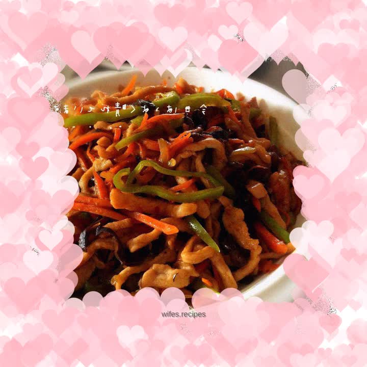 Fish-flavored shredded pork