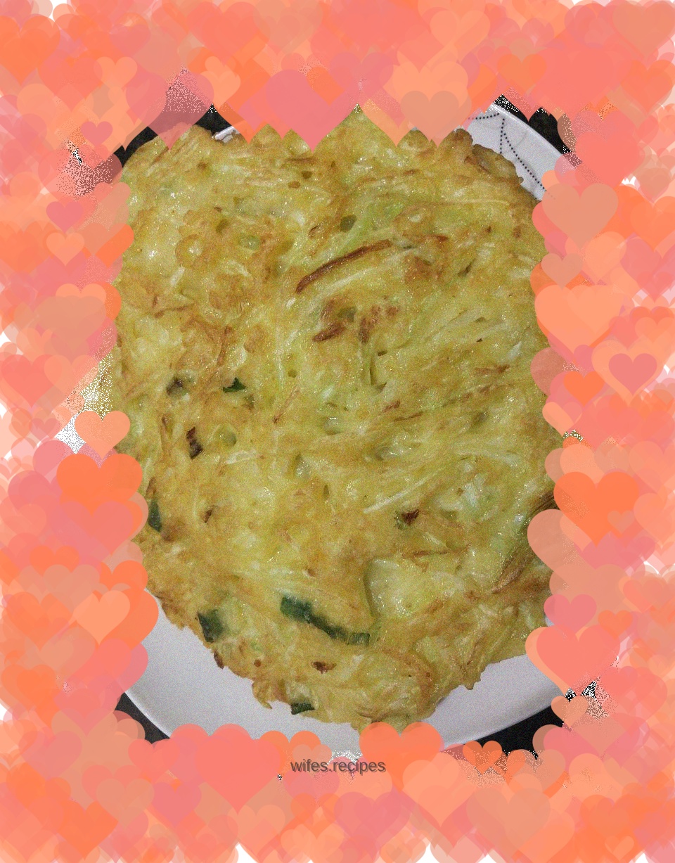 Gourd egg pancake