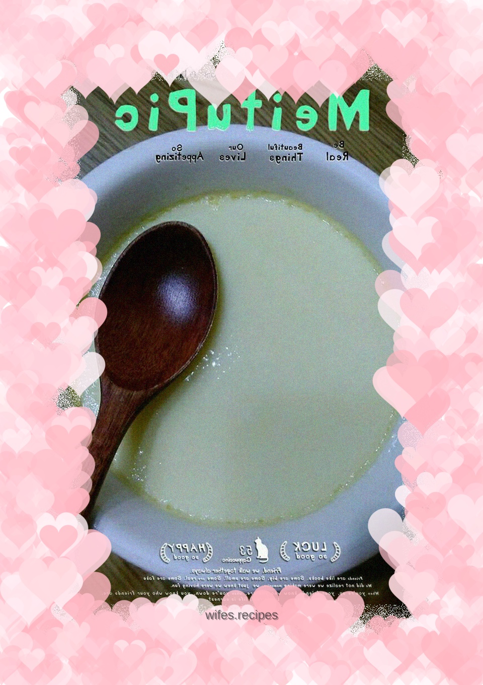 Homemade steamed eggs