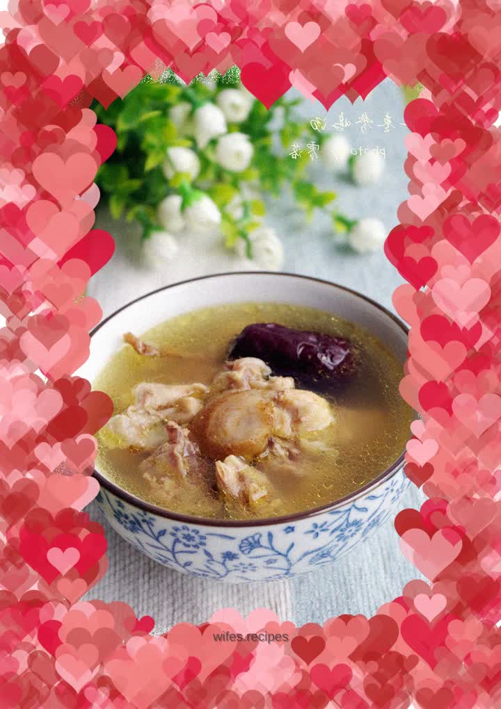 【Invigorating Qi and Blood】Red Date Ginseng Chicken Soup