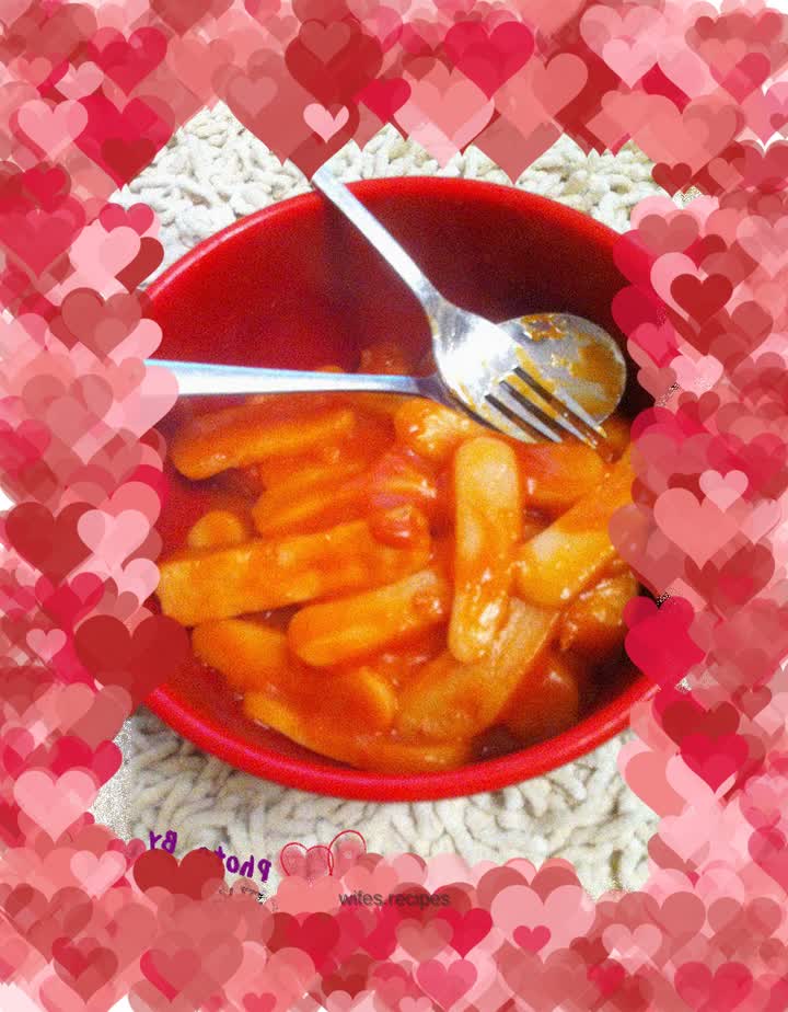 【Sour taste】Fried rice cake