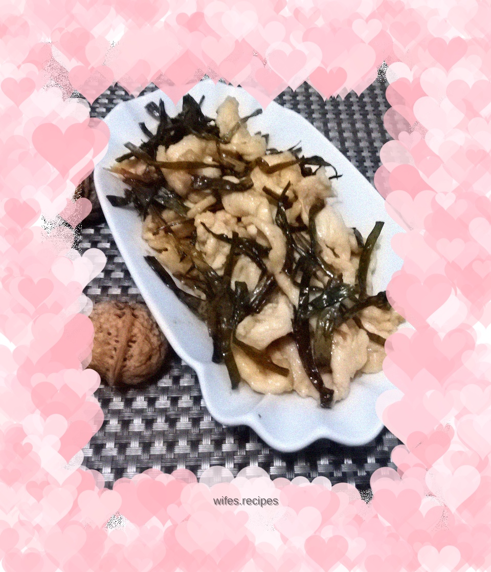 Different Chicken Slices with Chives
