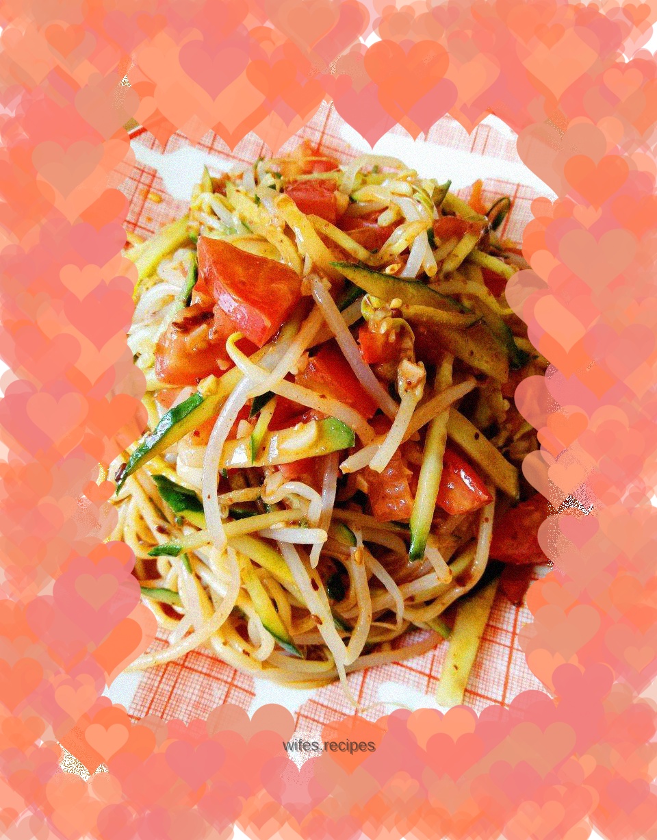 Kuaishou seasonal vegetable cold noodles