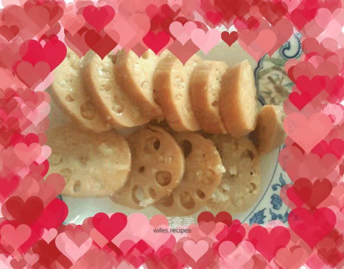 Sweet glutinous rice lotus root