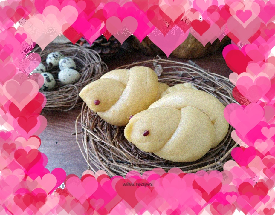 Sweet Potato Bird Steamed Buns