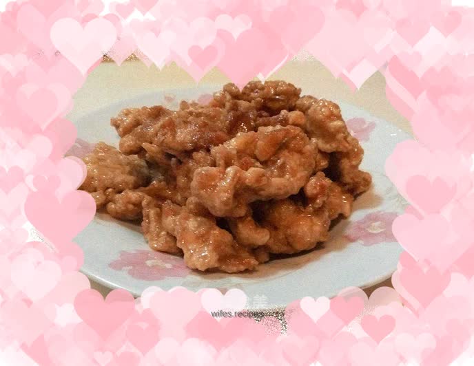 Sweet and sour pork loin