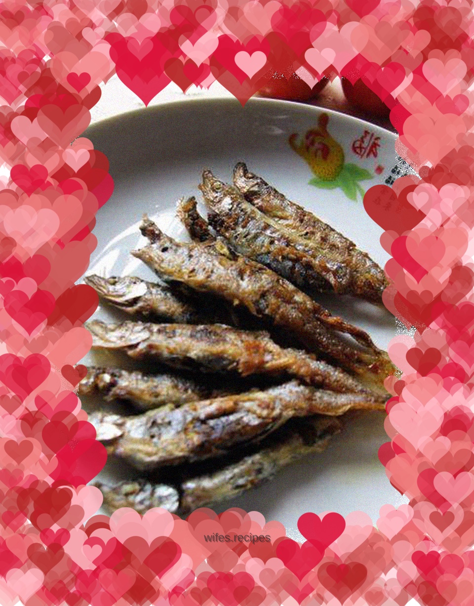 The taste of the sea --- crispy spring fish