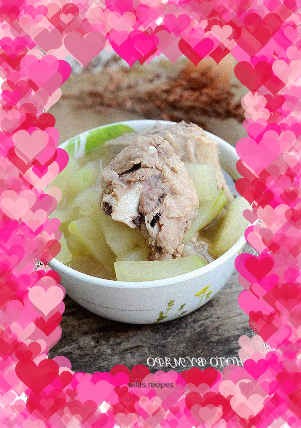 An indispensable delicacy in winter-----Big Bone Stewed Winter Melon