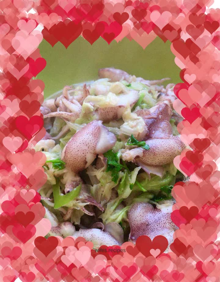 Stir-fried Wutong Flowers with Cabbage