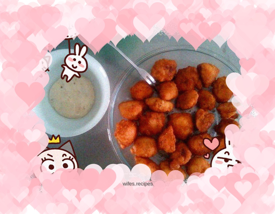 Fried chicken ingredients