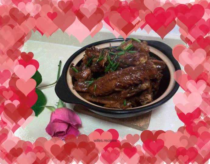 Whole duck wings