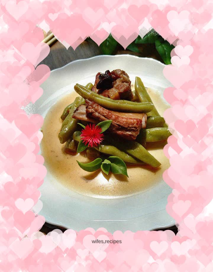 Kidney Bean Braised Pork Ribs