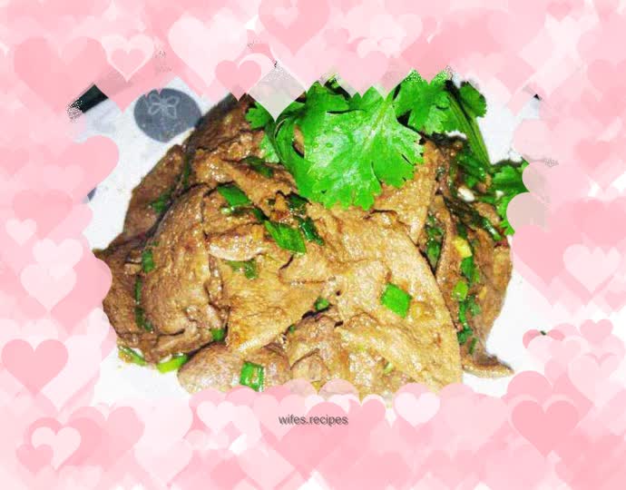 Sautéed Pork Liver