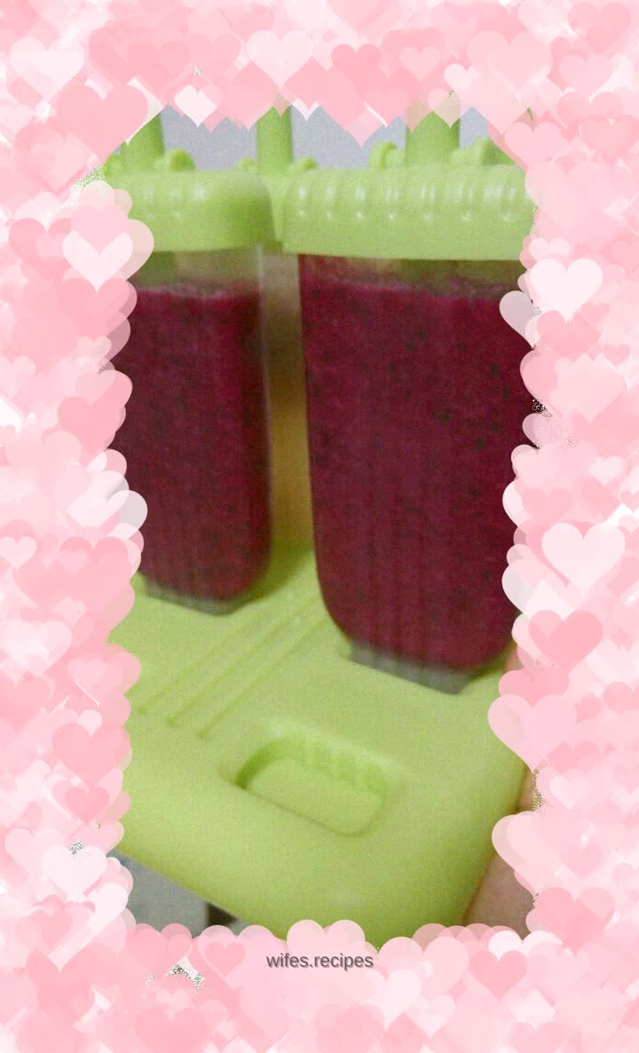 Dragon Fruit Popsicle