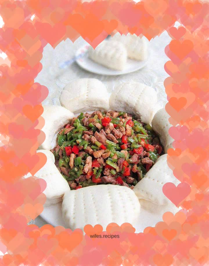 Celery and Pork Pancakes