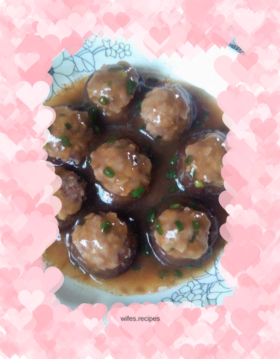 Hakka stuffed mushrooms