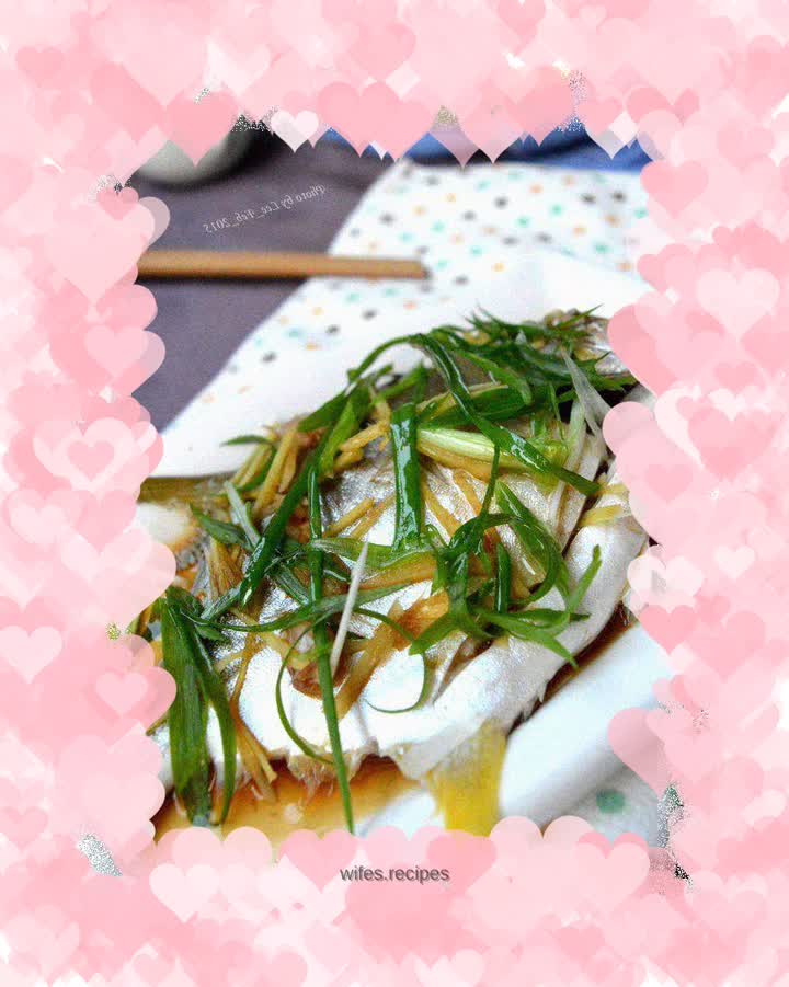 Steamed Golden Pomfret