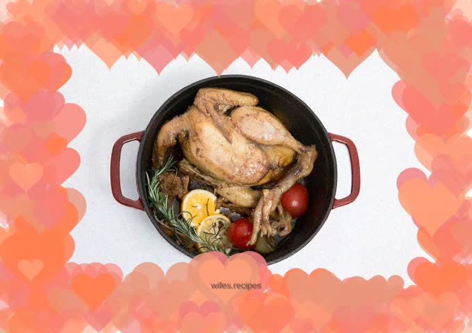 Rosemary Lemon Pepper Chicken One-Cook Cast Iron Pan Version