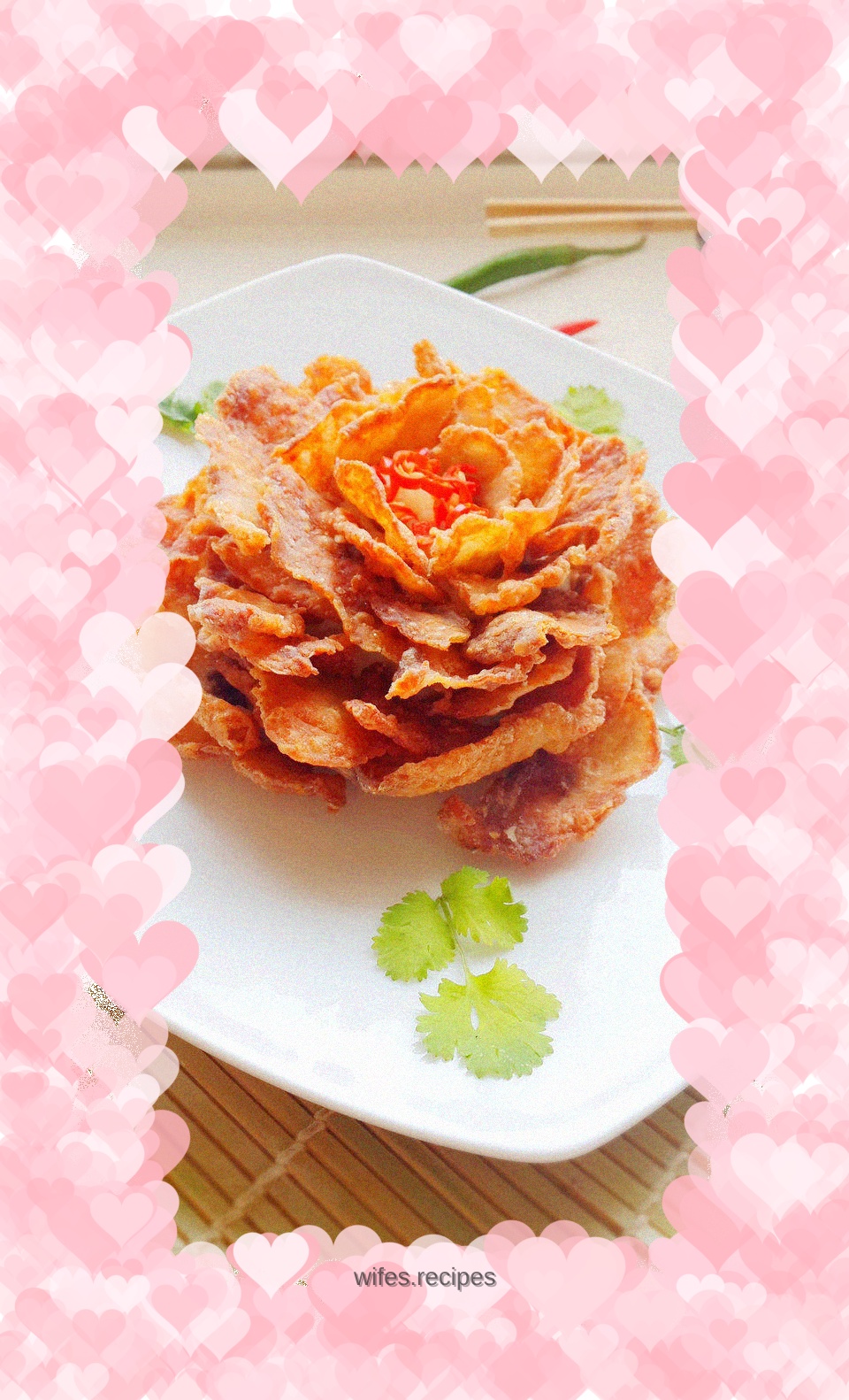 Blooming Rich Peony Fillet