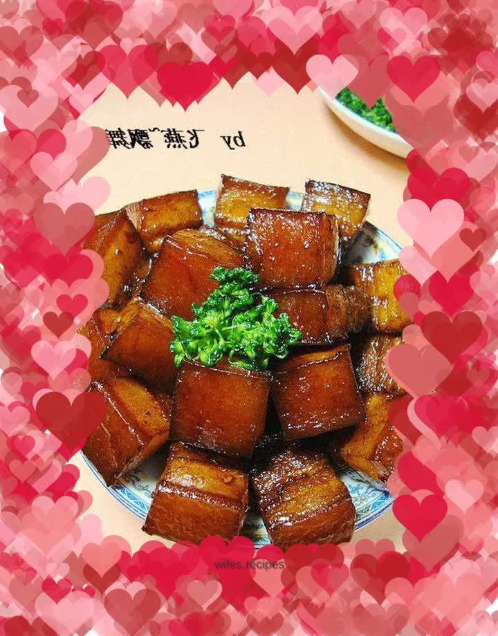 My mouth is watering just thinking about it-----[Secret Braised Pork]