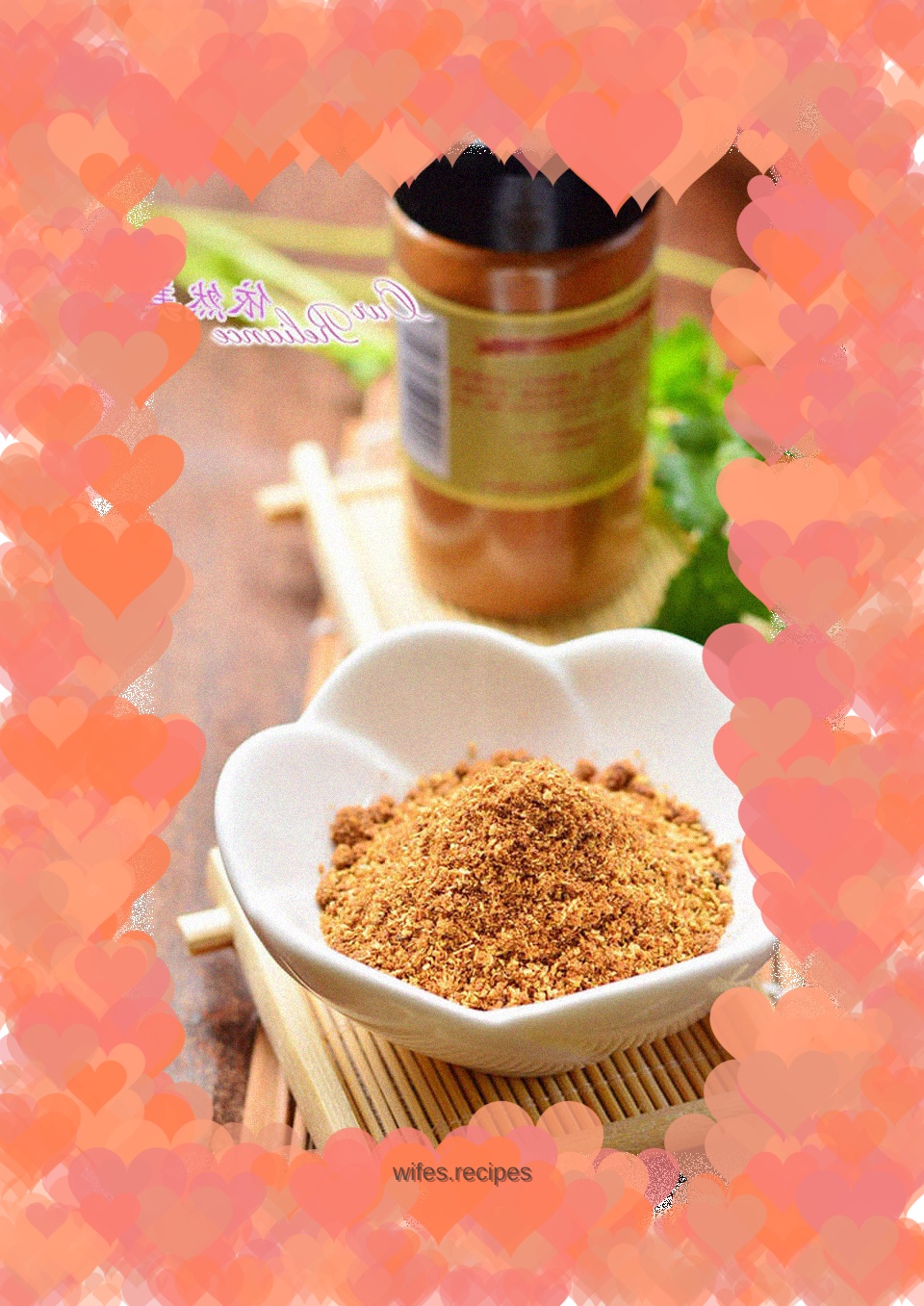 Homemade salt and pepper