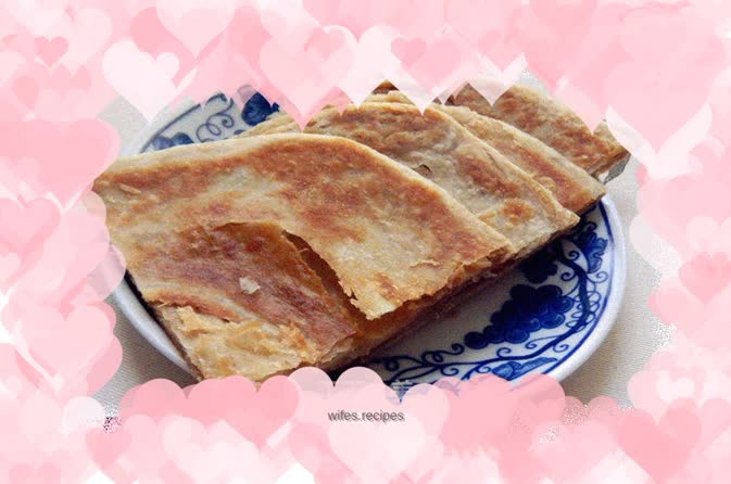 Sesame paste pancake