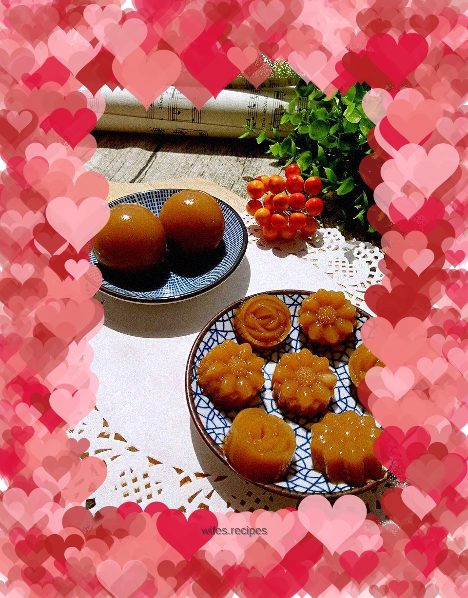 Delicious pork skin jelly